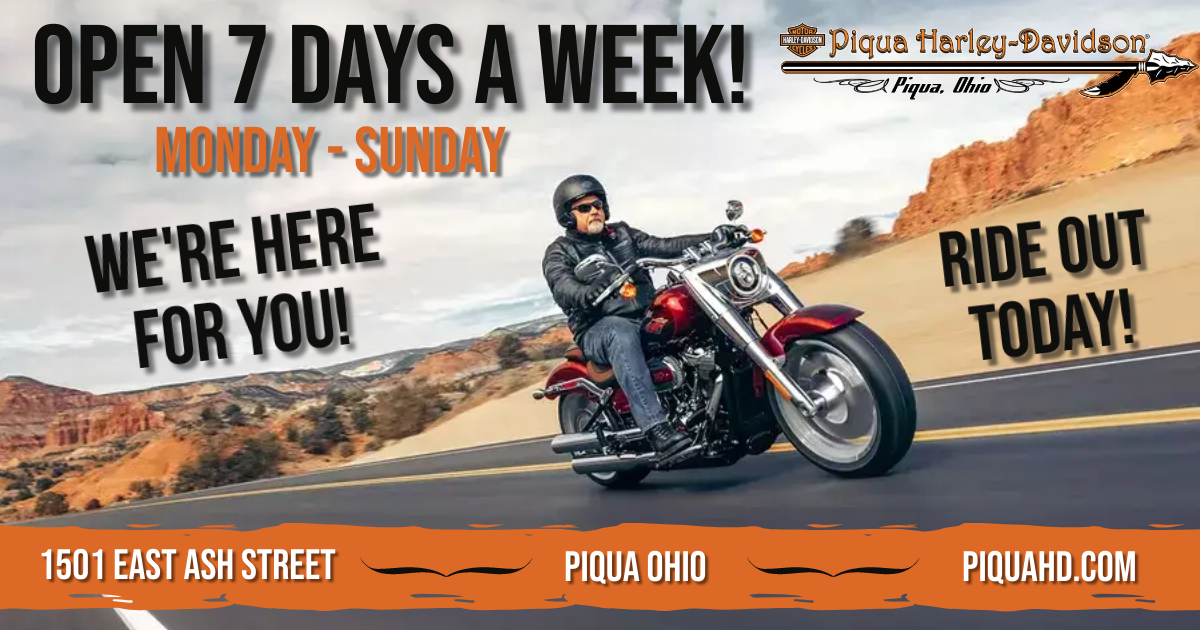 Events Piqua HarleyDavidson® Ohio